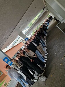 Das Bild zeigt die Studierenden des Studienjahrgangs 2024/I. 